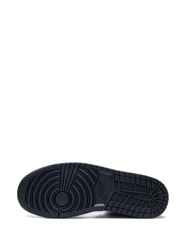 Nike Air Jordan 1 Mid Armony Navy/White-black - Image 4