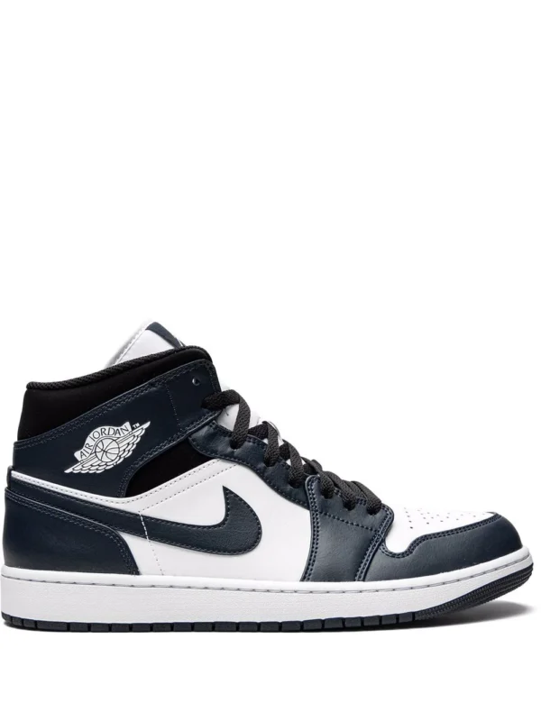 Nike Air Jordan 1 Mid Armony Navy/White-black