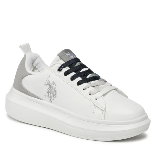 U.S. Polo Assn. Αθλητικά HELIS026 Whi-Lgr03 - Image 2