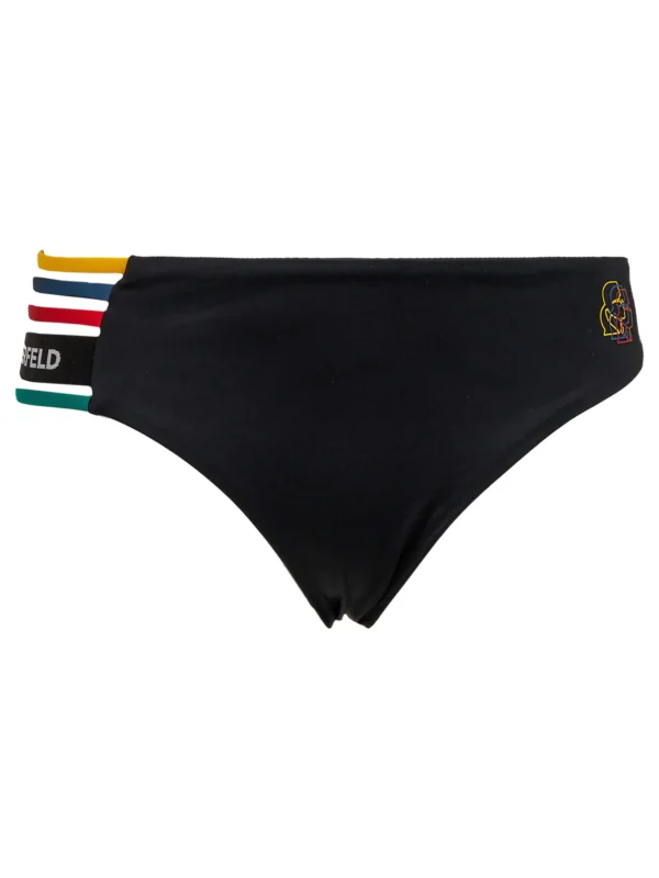 Karl Lagerfeld Bikini Slip KL20WBT09 Μαύρο - Image 4