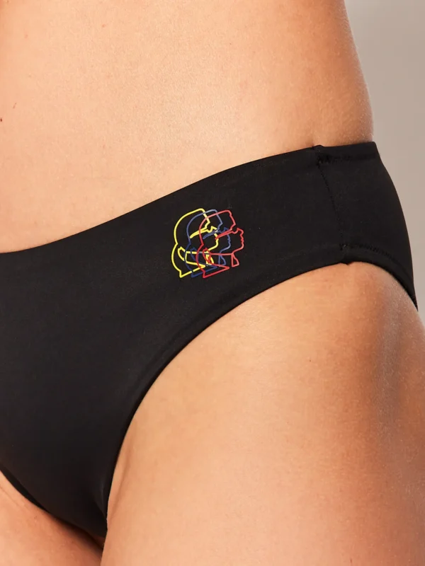 Karl Lagerfeld Bikini Slip KL20WBT09 Μαύρο - Image 3