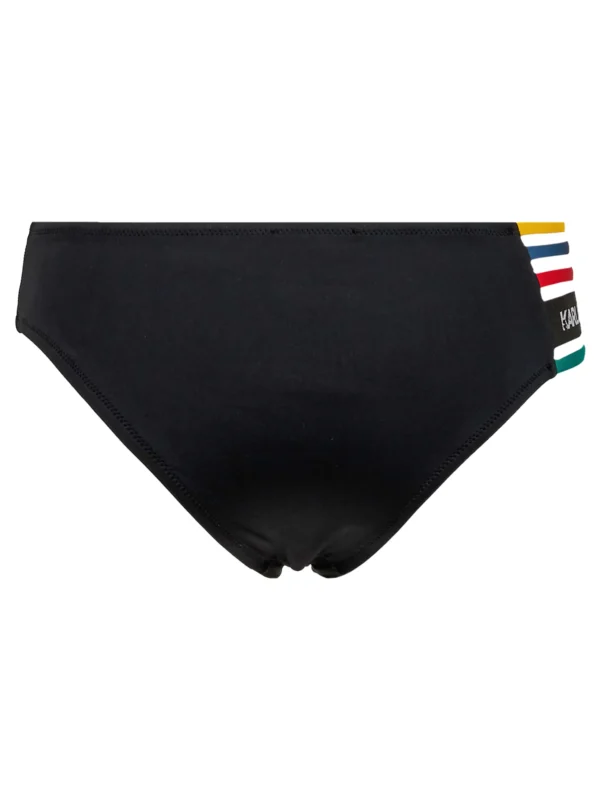 Karl Lagerfeld Bikini Slip KL20WBT09 Μαύρο - Image 5
