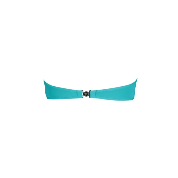 Karl Lagerfeld Strapless Bikini Top Light Blue - Image 2