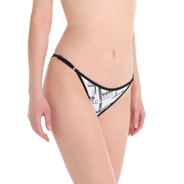 Karl Lagerfeld Bikini Slip Λευκό