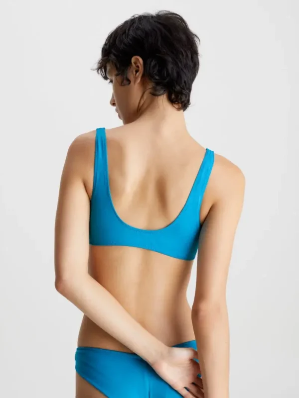 Calvin Klein Μπικίνι Τοπ  Clear Turquoise - Image 3
