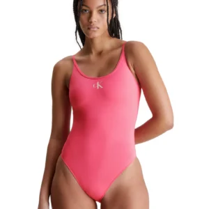 Calvin Klein Ολόσωμο Μαγιό Pink Flash