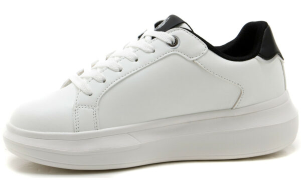 U.S. Polo Assn. CHELIS001-WHI Γυναικεία Flatforms Sneakers Λευκά - Image 3