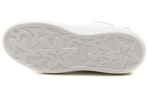 U.S. Polo Assn. CHELIS001-WHI Γυναικεία Flatforms Sneakers Λευκά - Image 4