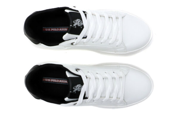 U.S. Polo Assn. CHELIS001-WHI Γυναικεία Flatforms Sneakers Λευκά - Image 5