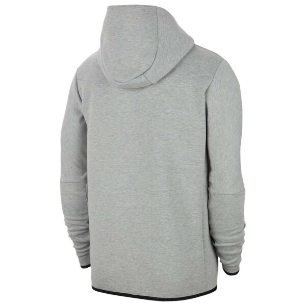 Nike Tech Fleece Ανδρική Φούτερ Ζακέτα με Κουκούλα και Τσέπες Heather Grey - Image 3