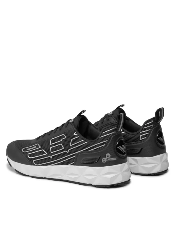 Emporio Armani EA7 Ανδρικά Sneakers Μαύρα X8X154 XK357 K716 - Image 3