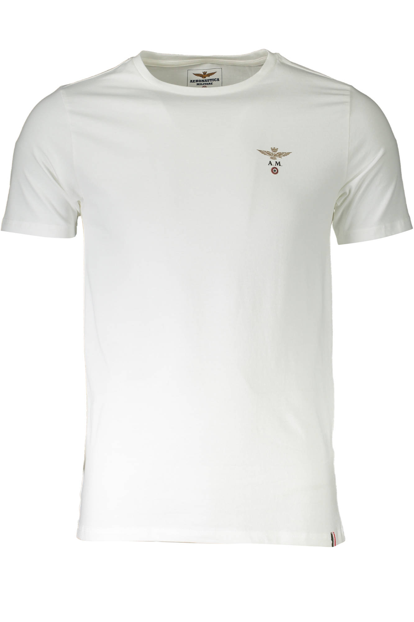 AERONAUTICA MILITARE WHITE MAN EXTERNAL T-SHIRT AERONAUTICA MILITARE