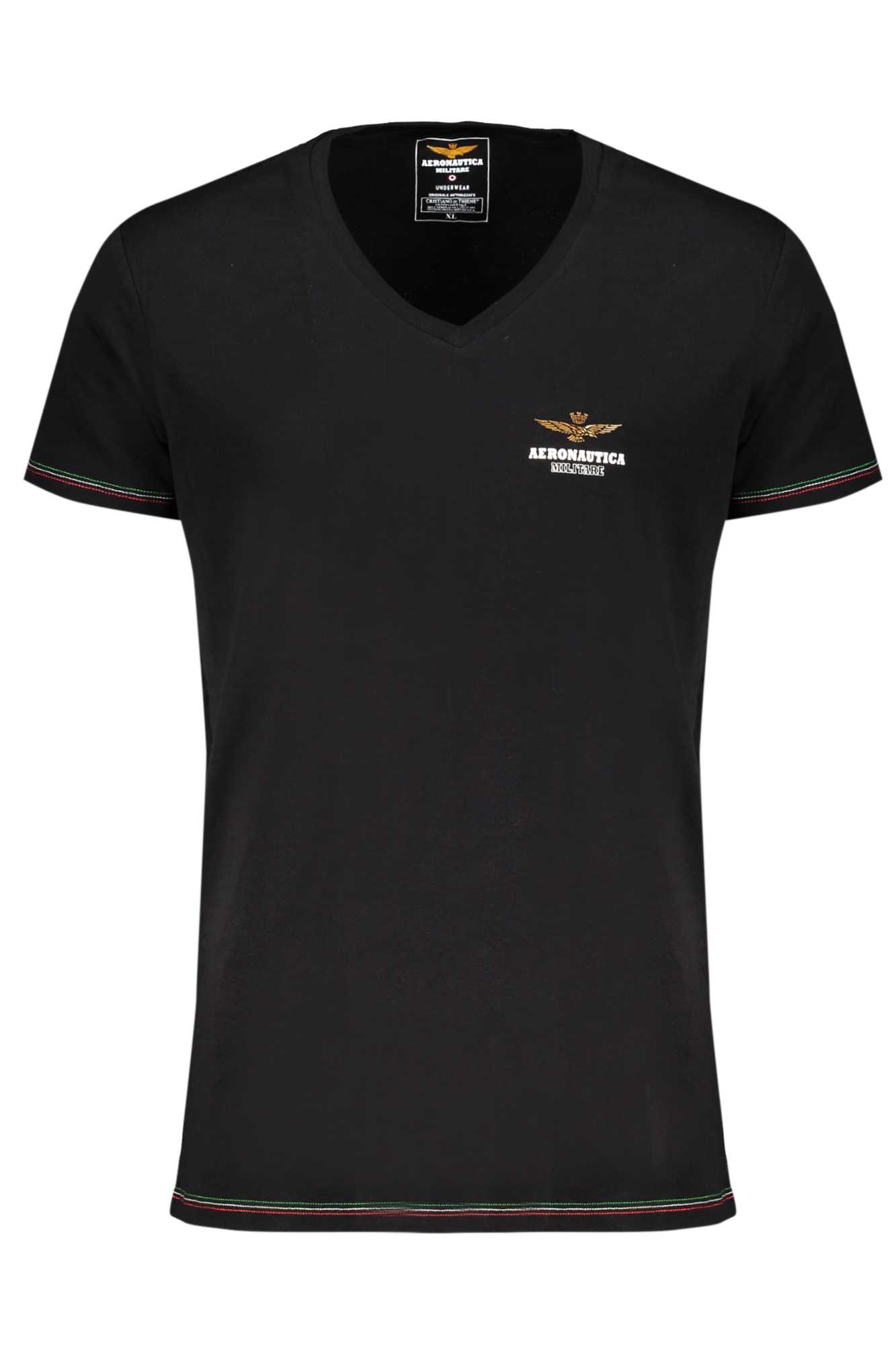 AIR FORCE BLACK MEN'S OUTDOOR T-SHIRT
