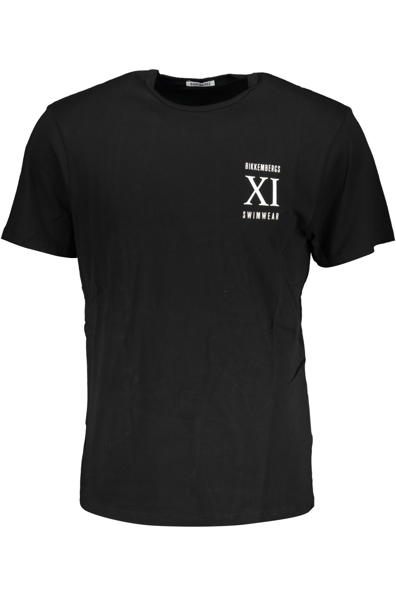BIKKEMBERGS MEN'S SHORT SLEEVE T-SHIRT BLACK