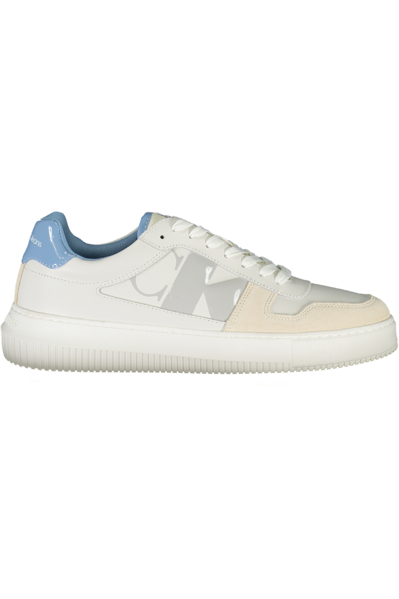 CALVIN KLEIN WHITE MEN'S SPORTS SHOES