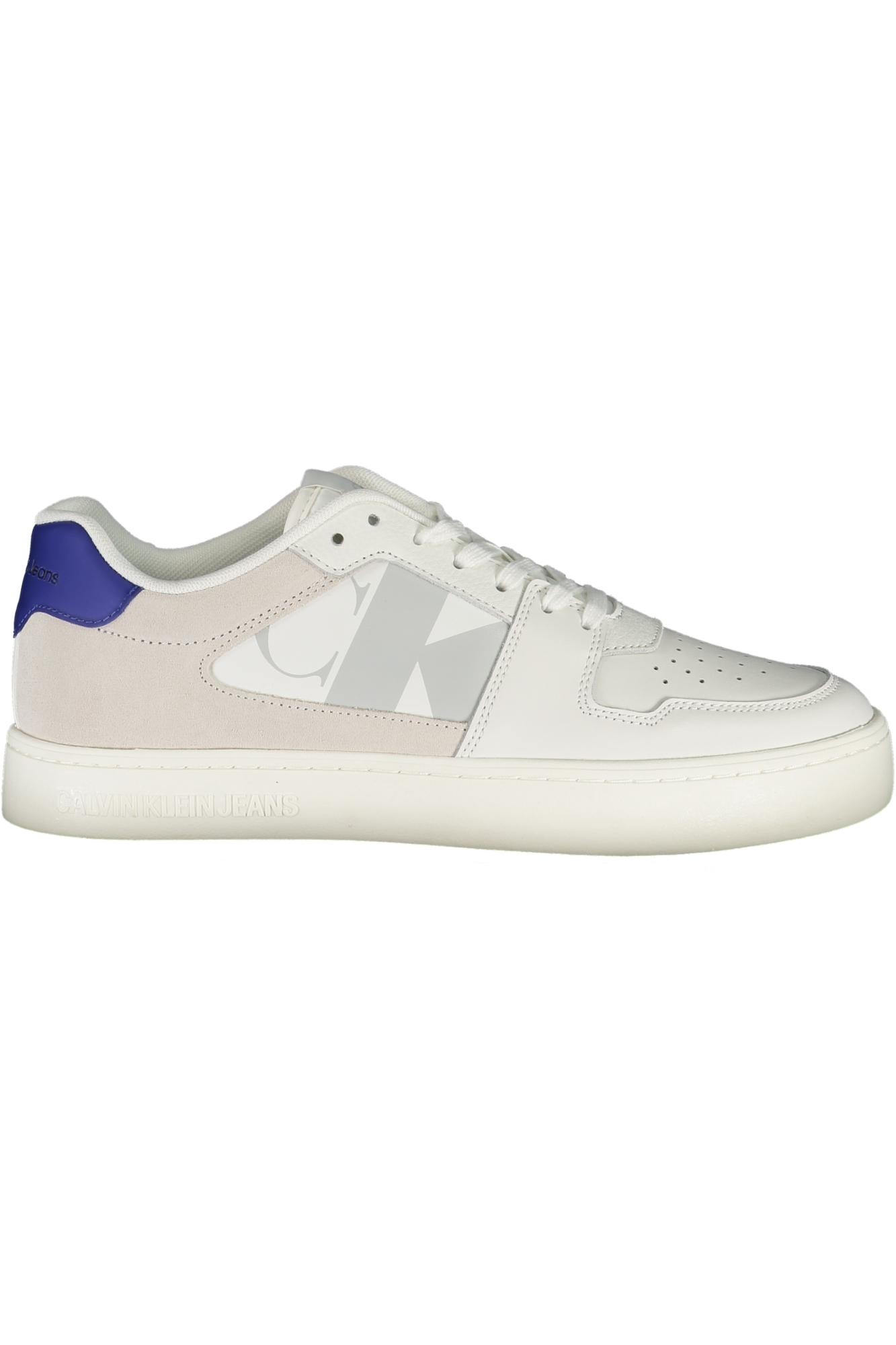 CALVIN KLEIN WHITE MEN'S SPORTS SHOES