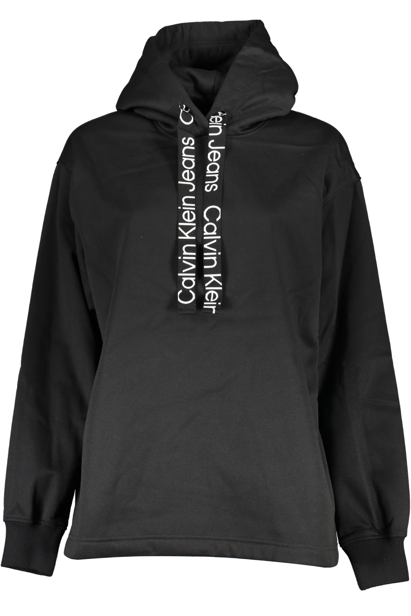 CALVIN KLEIN WOMEN'S ZIPLESS SWEATSHIRT BLACK
