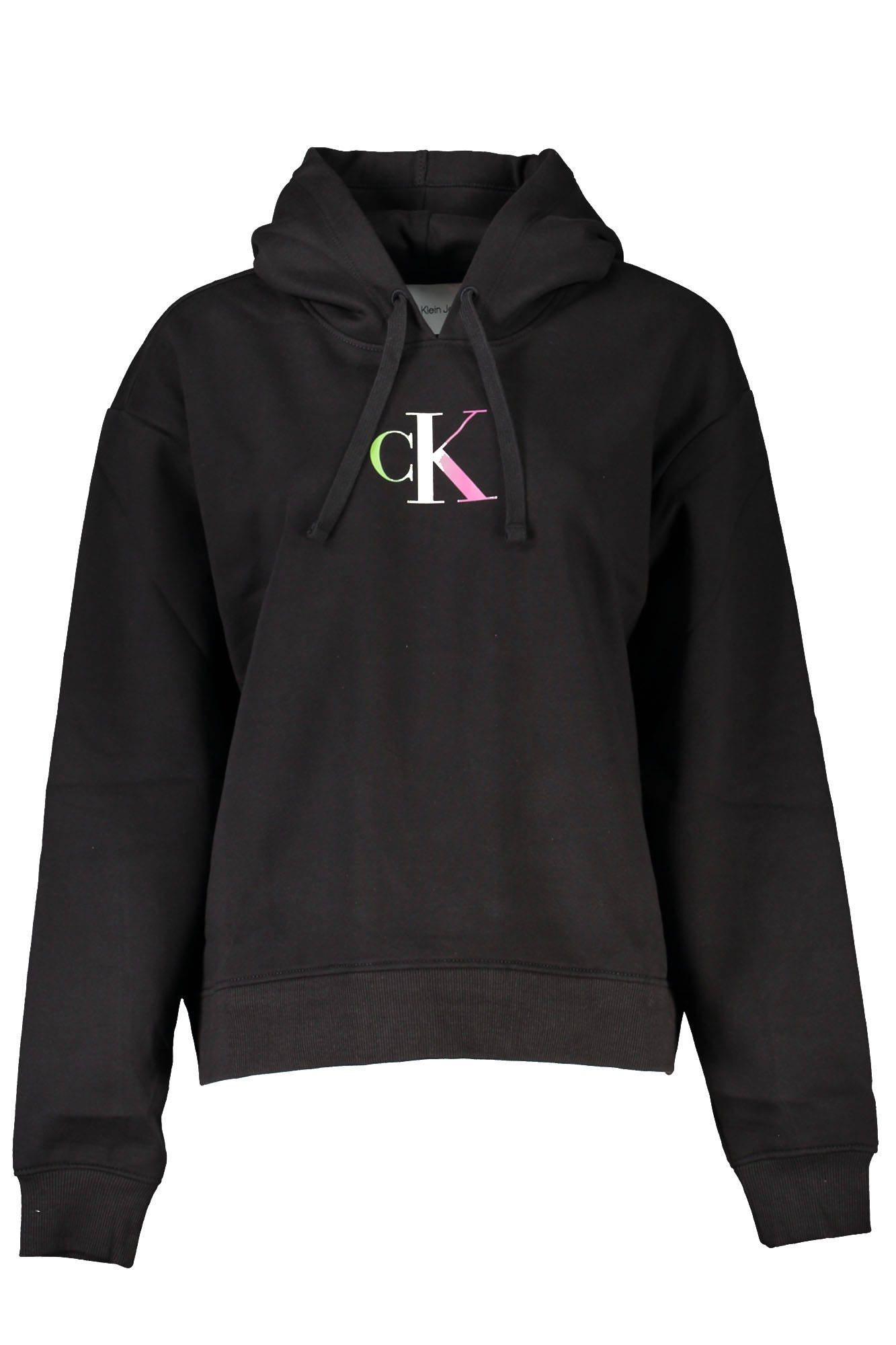 CALVIN KLEIN WOMEN'S ZIPLESS SWEATSHIRT BLACK