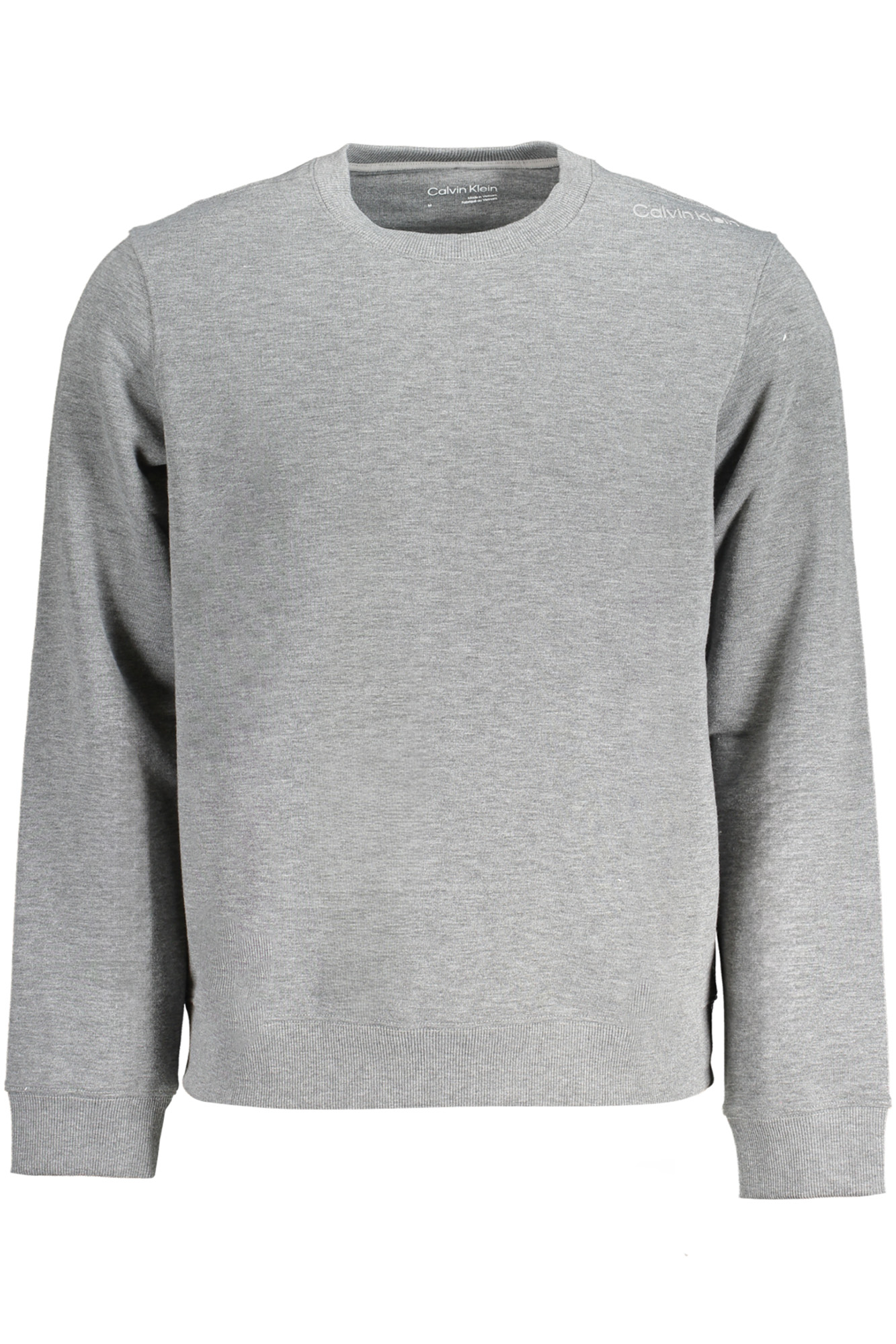 CALVIN KLEIN MEN'S ZIP-UP SWEATSHIRT GREY CALVIN KLEIN
