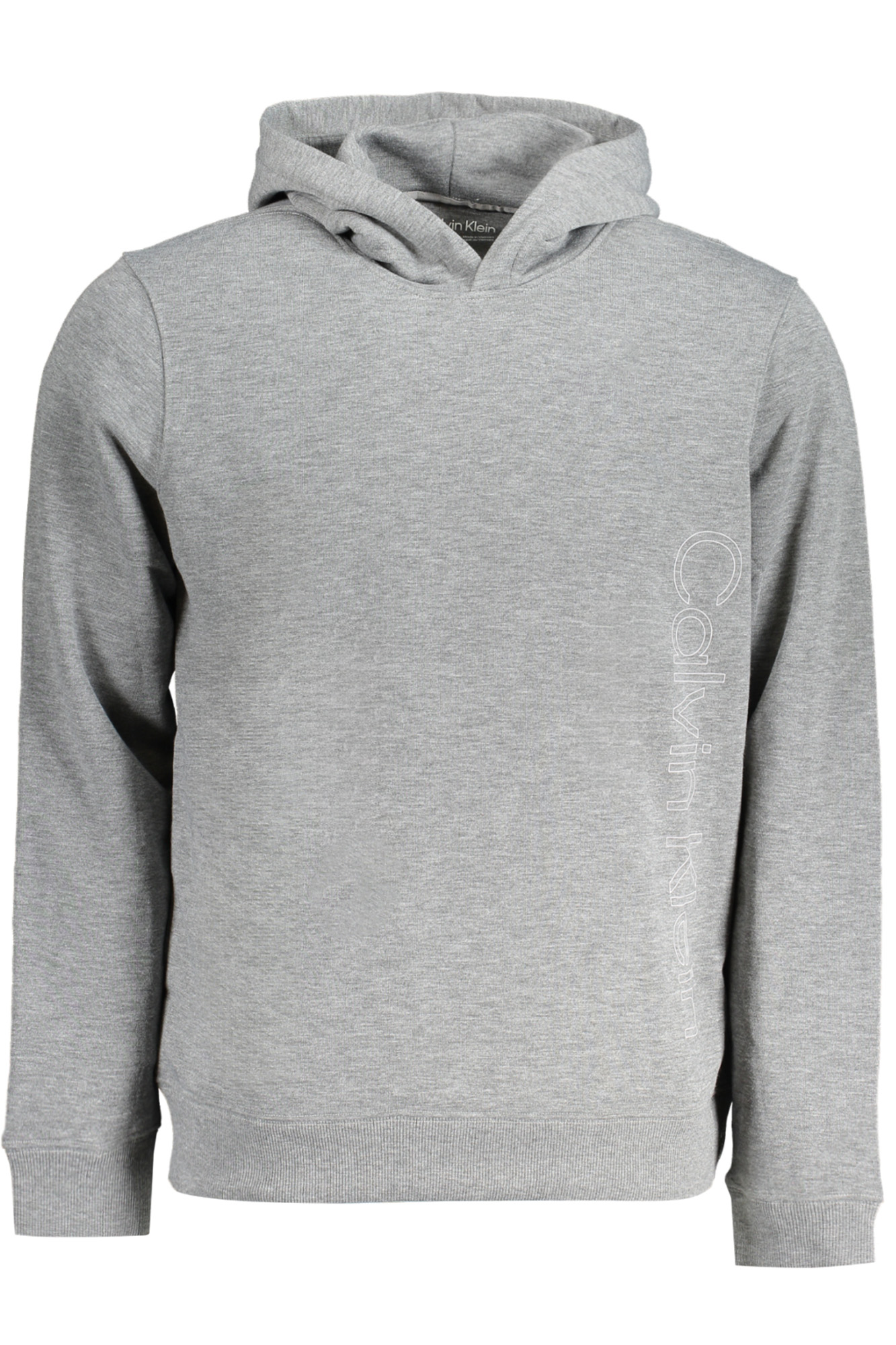 CALVIN KLEIN MEN'S ZIP-UP SWEATSHIRT GREY CALVIN KLEIN