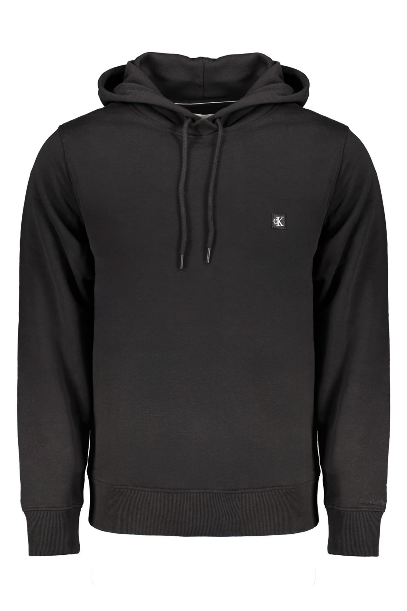 CALVIN KLEIN MEN'S BLACK ZIPLESS SWEATSHIRT