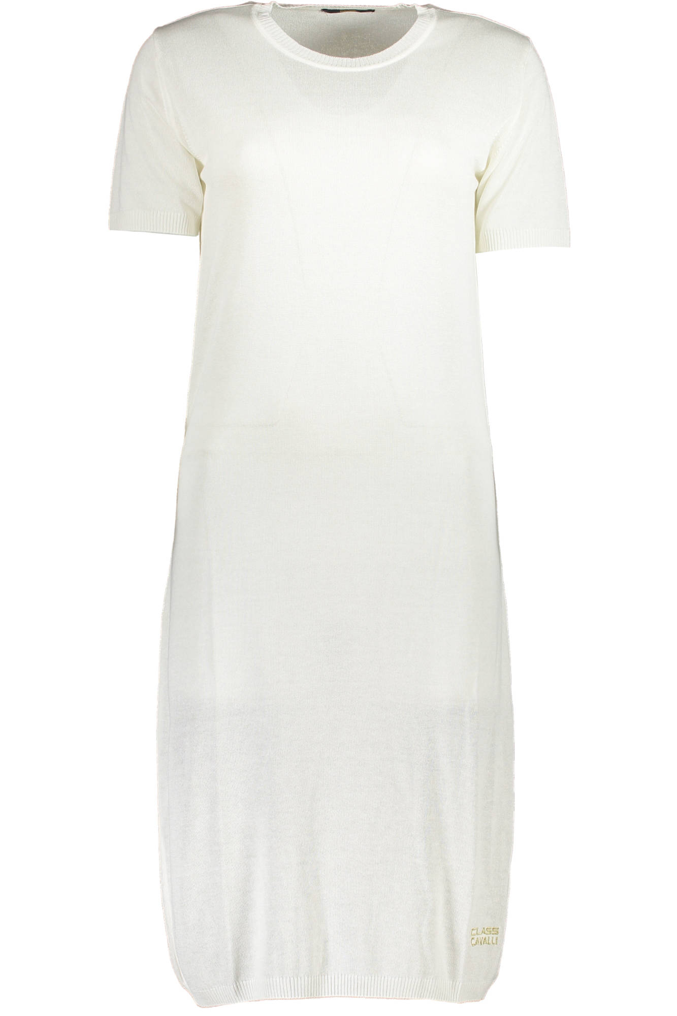 CAVALLI CLASS WOMEN'S SHORT DRESS WHITE