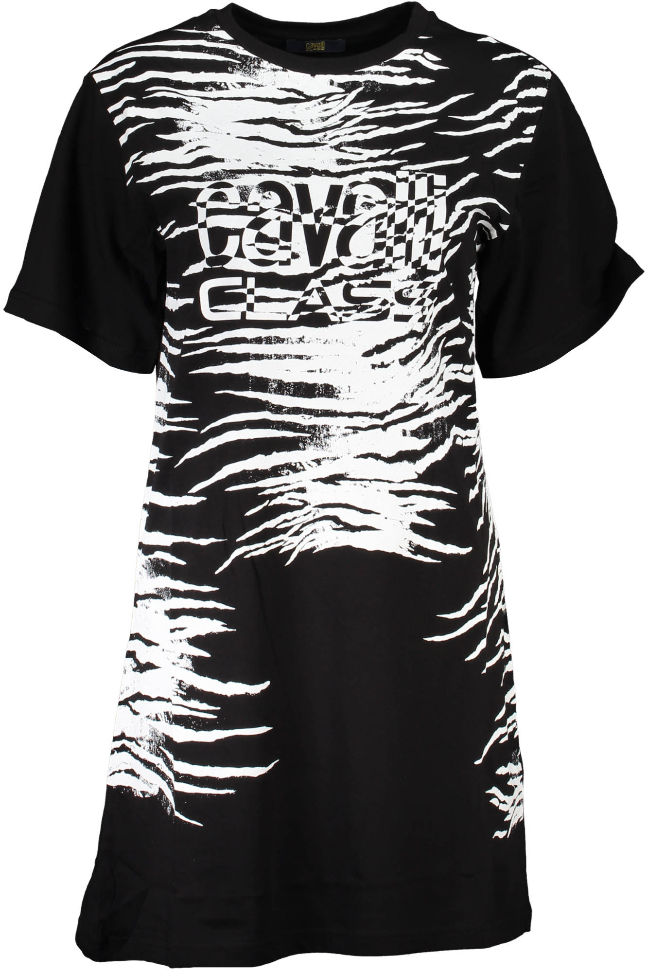 CAVALLI CLASS WOMEN'S SHORT DRESS BLACK