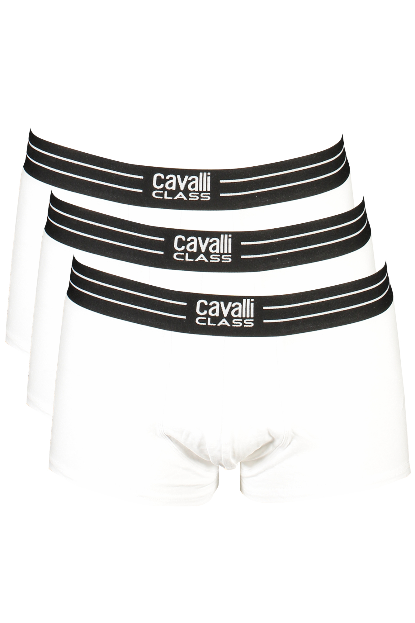 CAVALLI CLASS MEN'S WHITE BOXER
