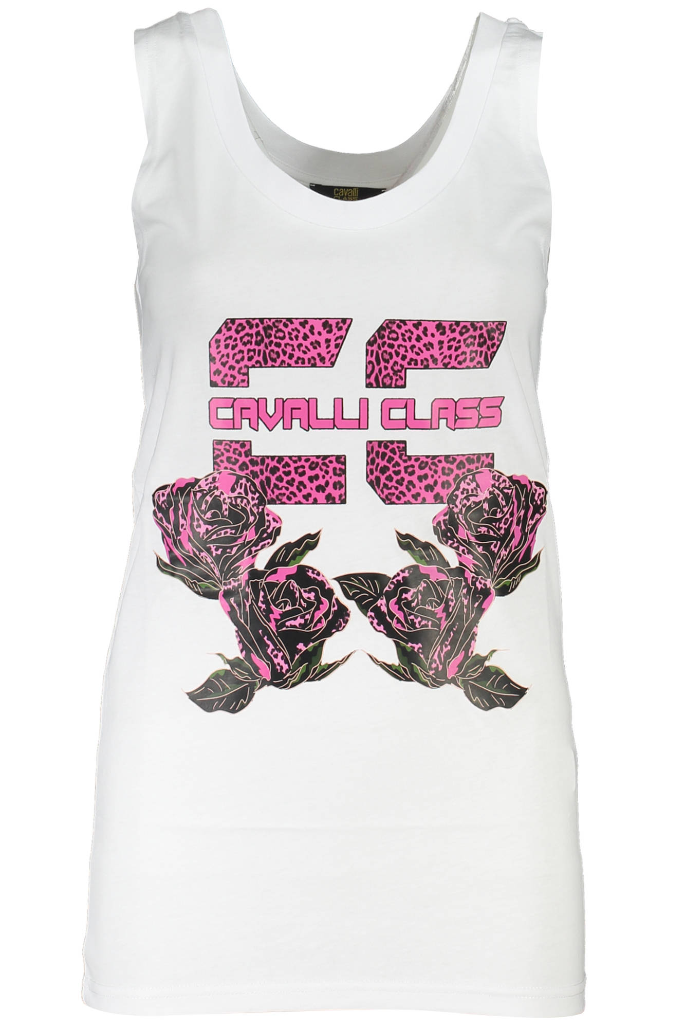 CAVALLI CLASS WOMEN'S TANK TOP WHITE