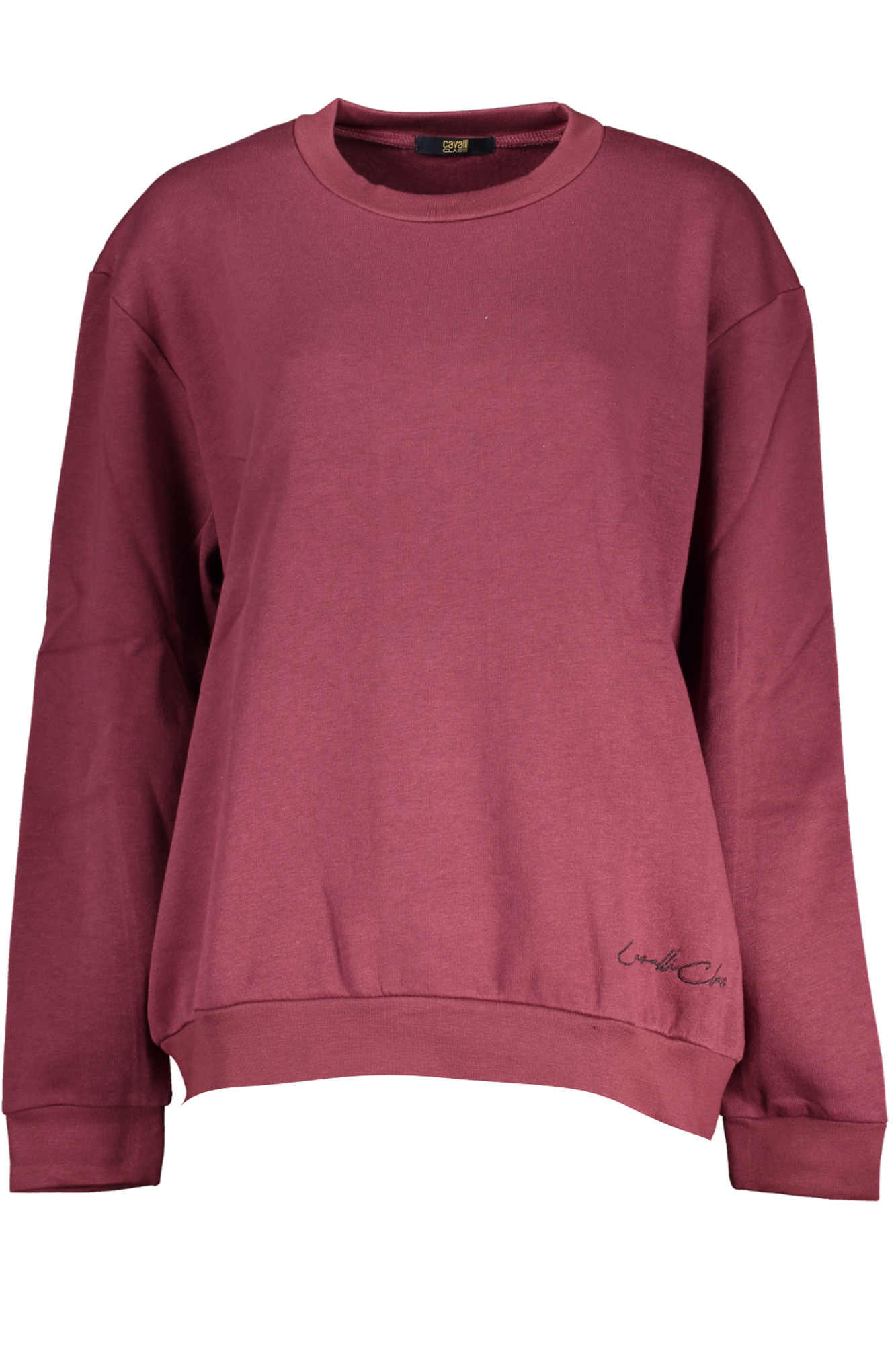 CAVALLI CLASS WOMEN'S SWEATSHIRT WITHOUT ZIP PURPLE