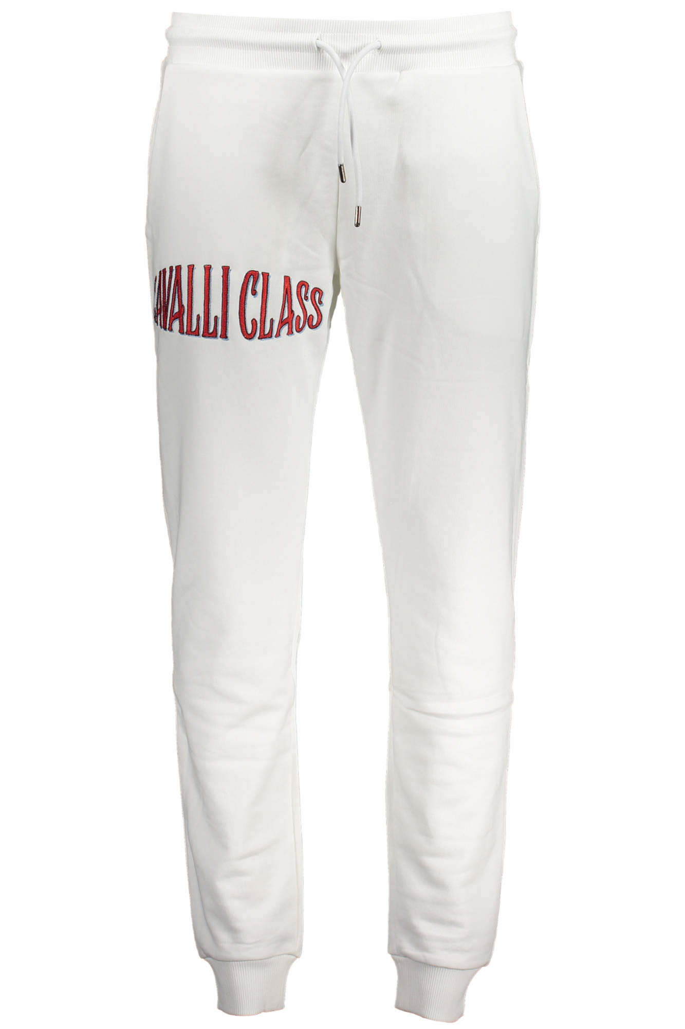 CAVALLI CLASS WHITE MEN'S TROUSERS