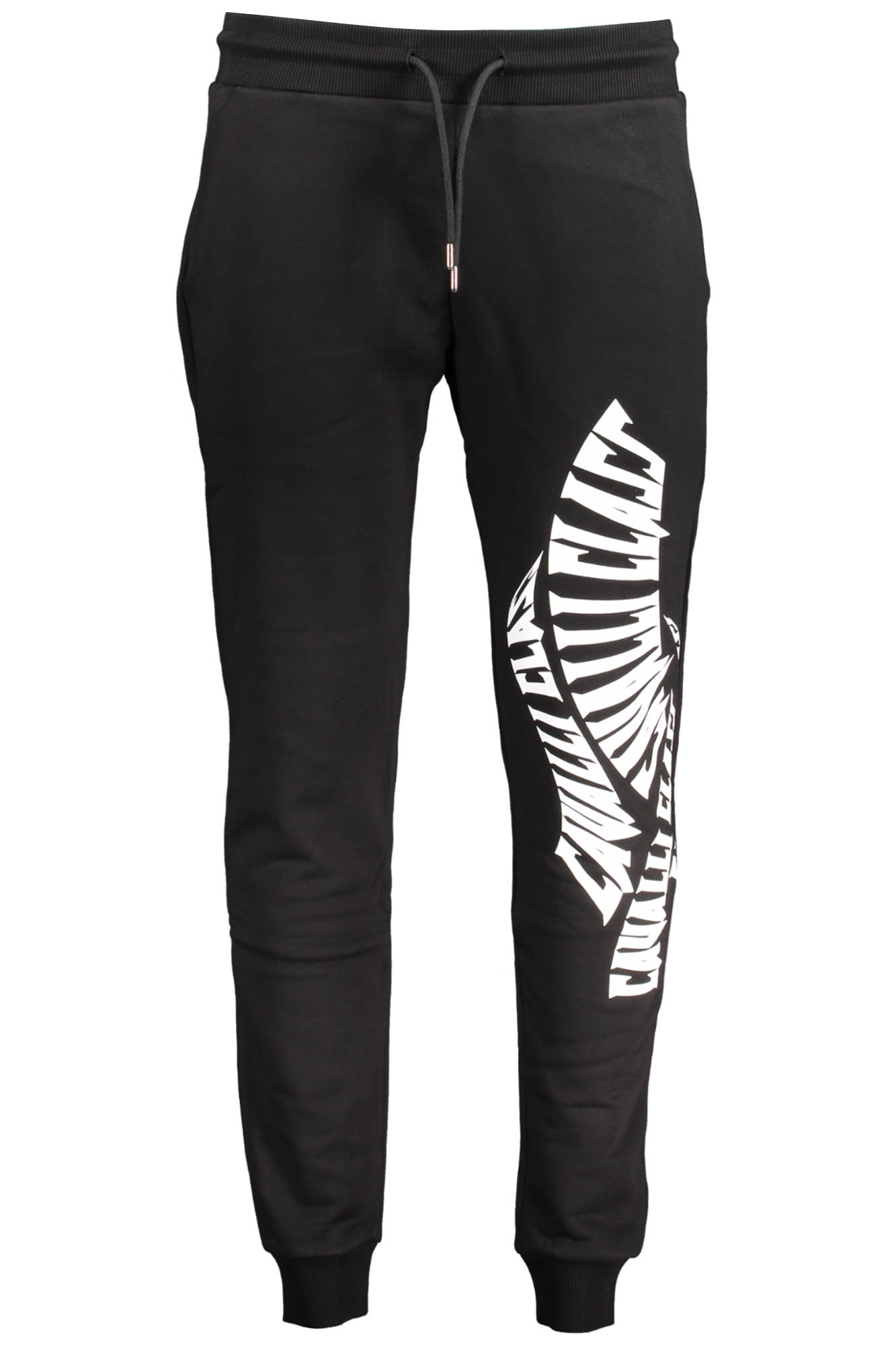 CAVALLI CLASS BLACK MEN'S TROUSERS
