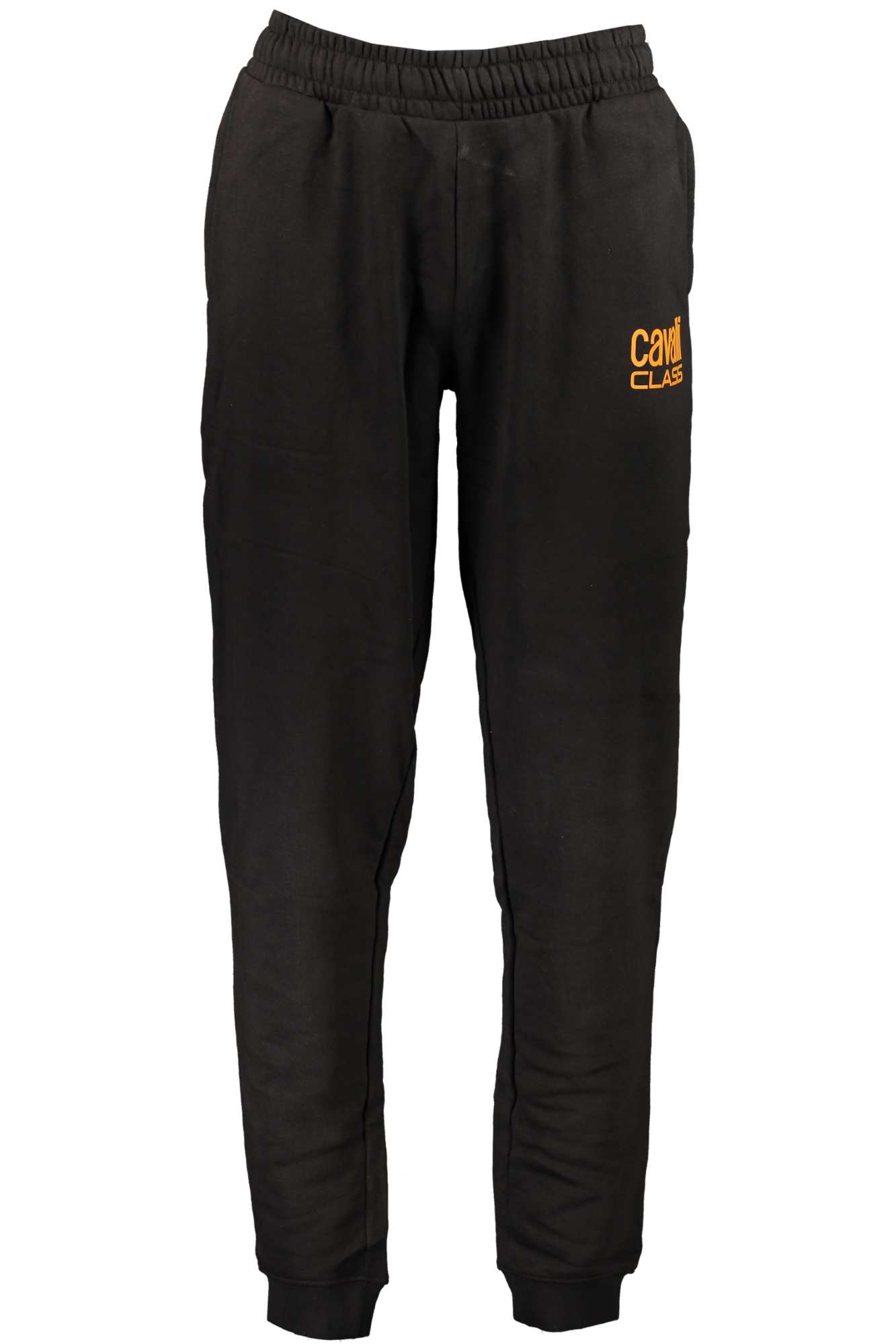 CAVALLI CLASS MEN'S BLACK PANTS CAVALLI CLASS