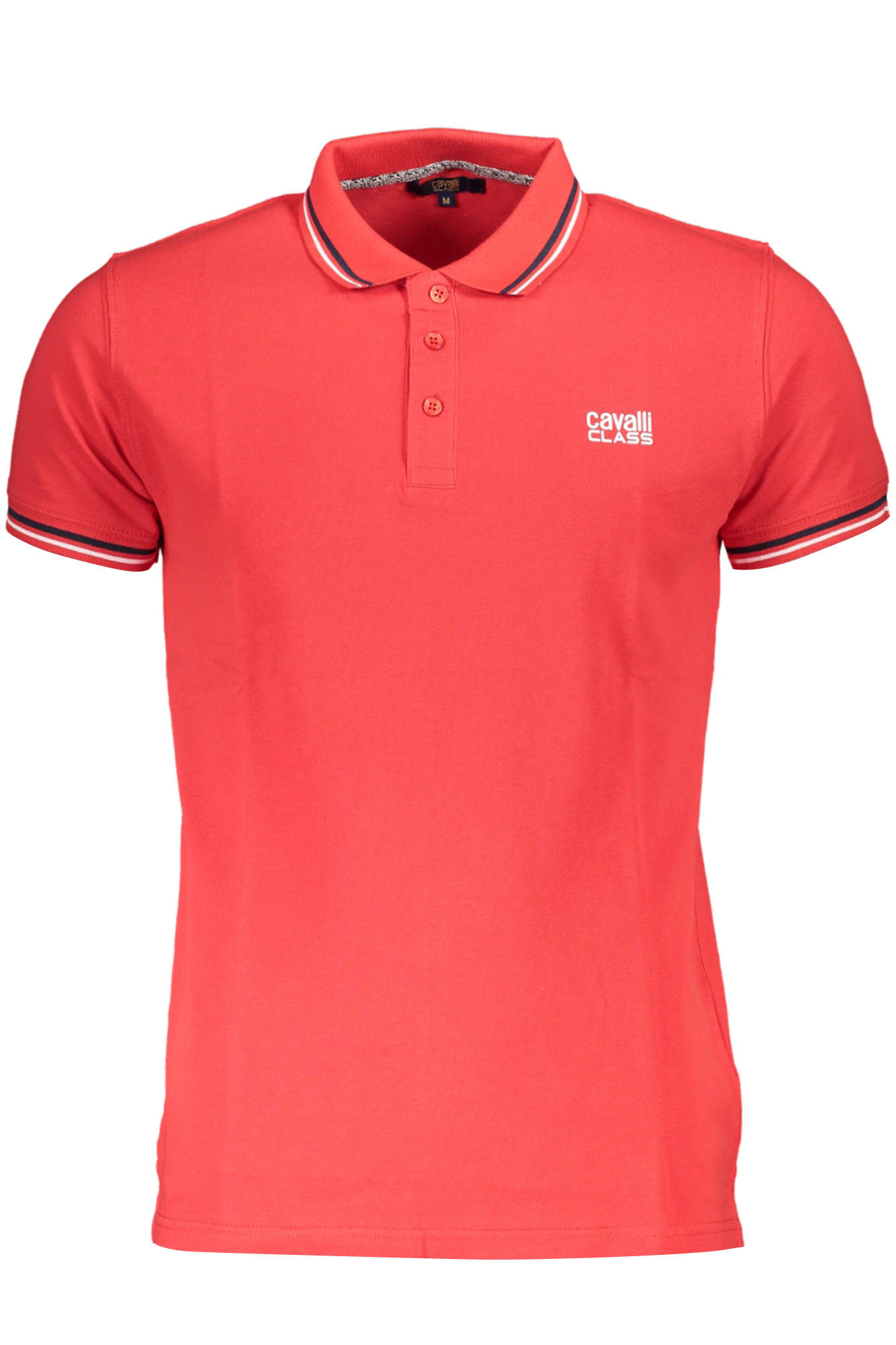CAVALLI CLASS POLO SHORT SLEEVE MAN RED