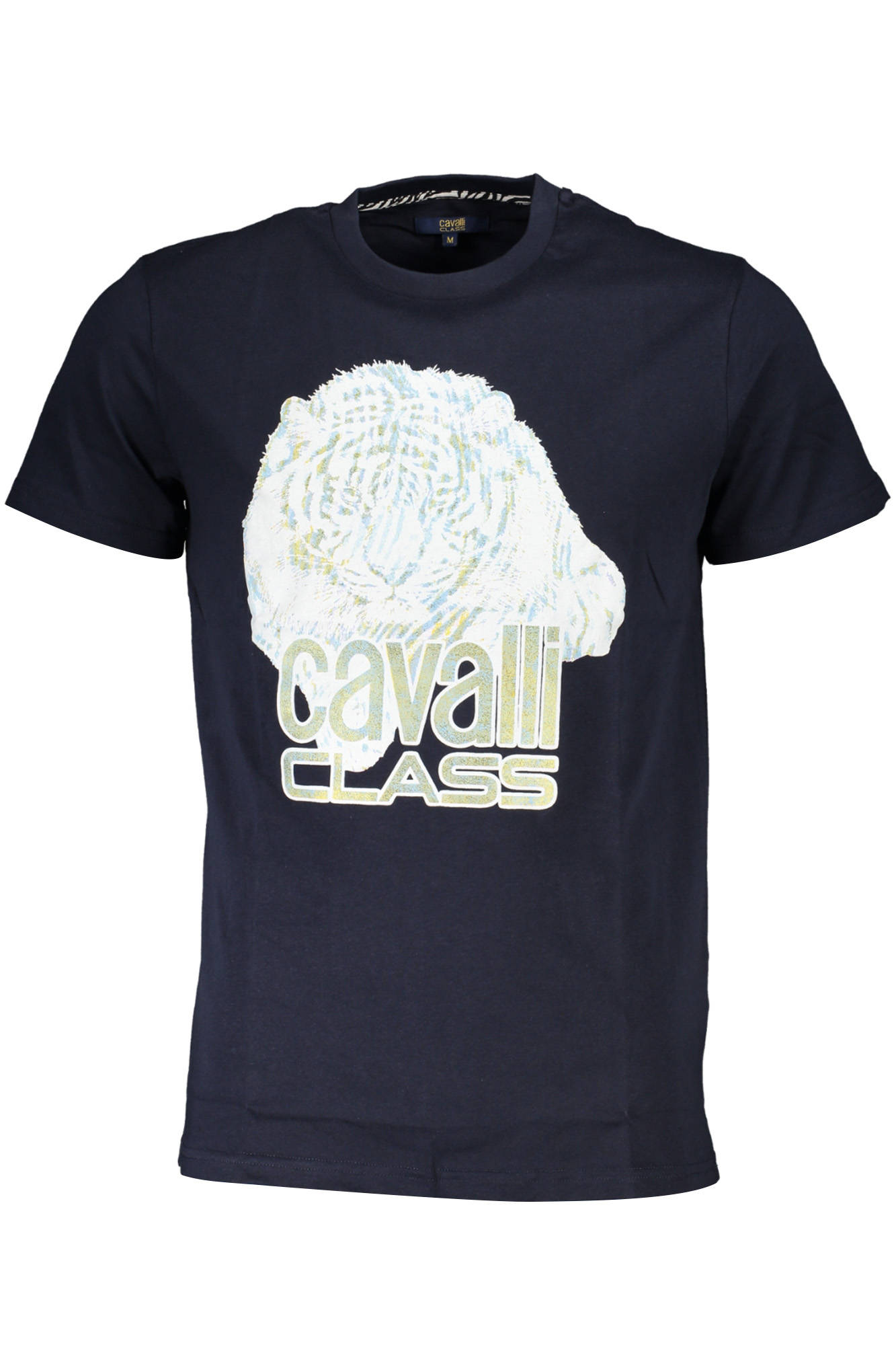 CAVALLI CLASS T-SHIRT SHORT SLEEVE MAN BLUE
