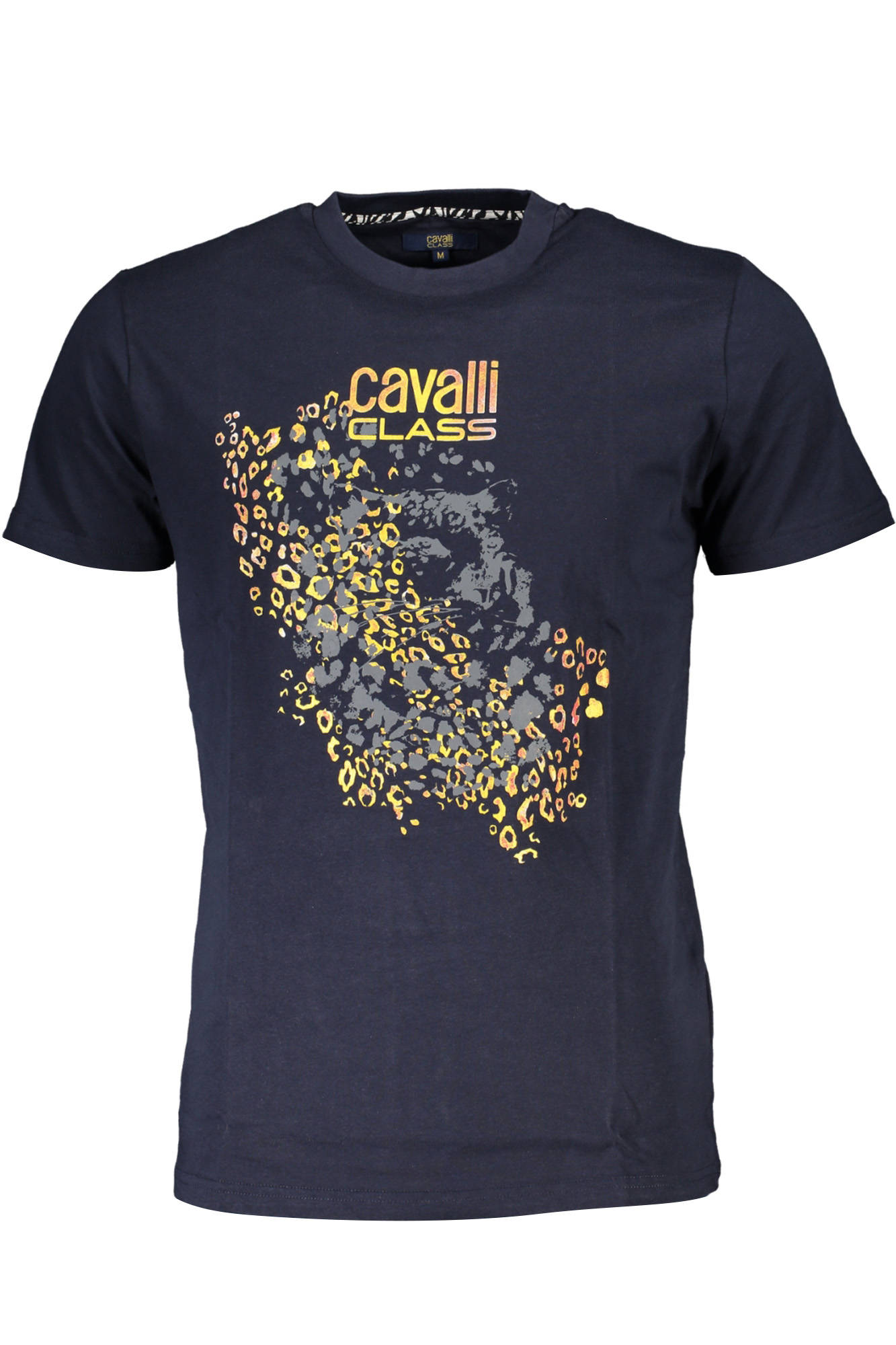 CAVALLI CLASS T-SHIRT SHORT SLEEVE MAN BLUE