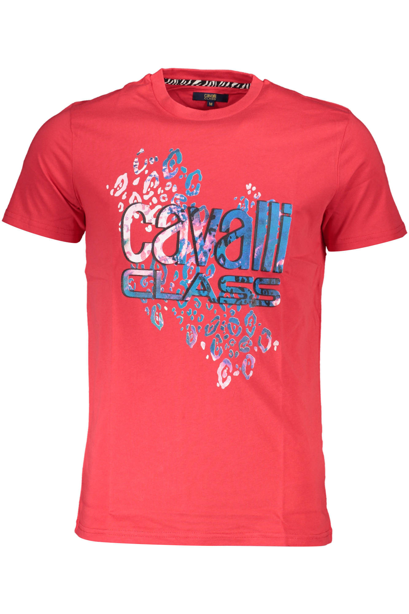 CAVALLI CLASS T-SHIRT SHORT SLEEVE MAN RED CAVALLI CLASS