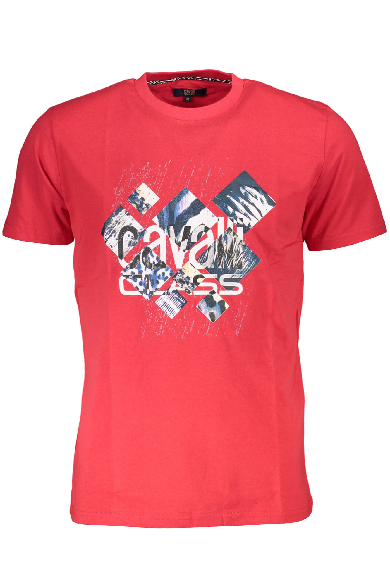 CAVALLI CLASS T-SHIRT SHORT SLEEVE MAN RED