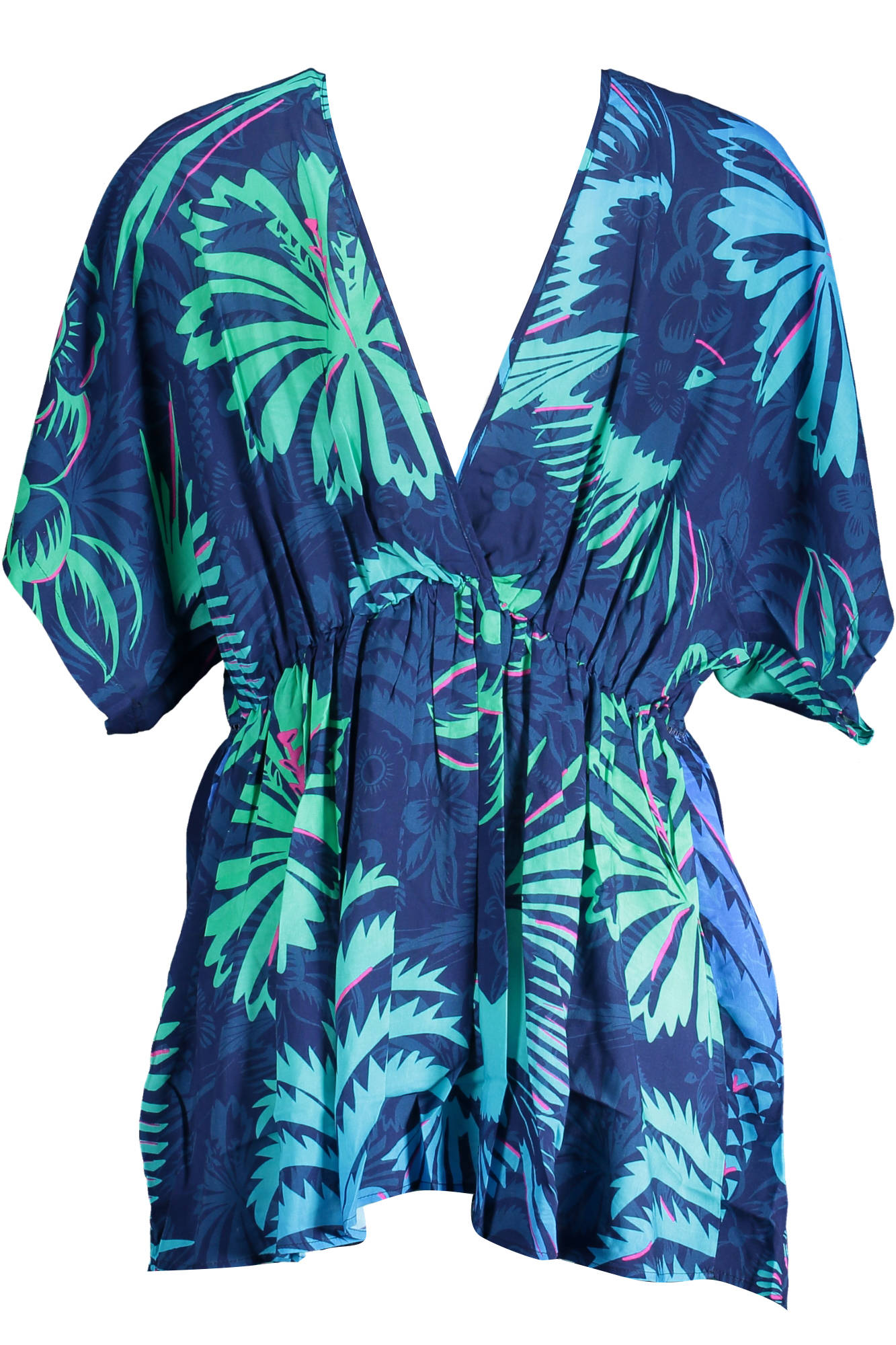 DESIGUAL WOMEN'S BLUE SHORT DRESS