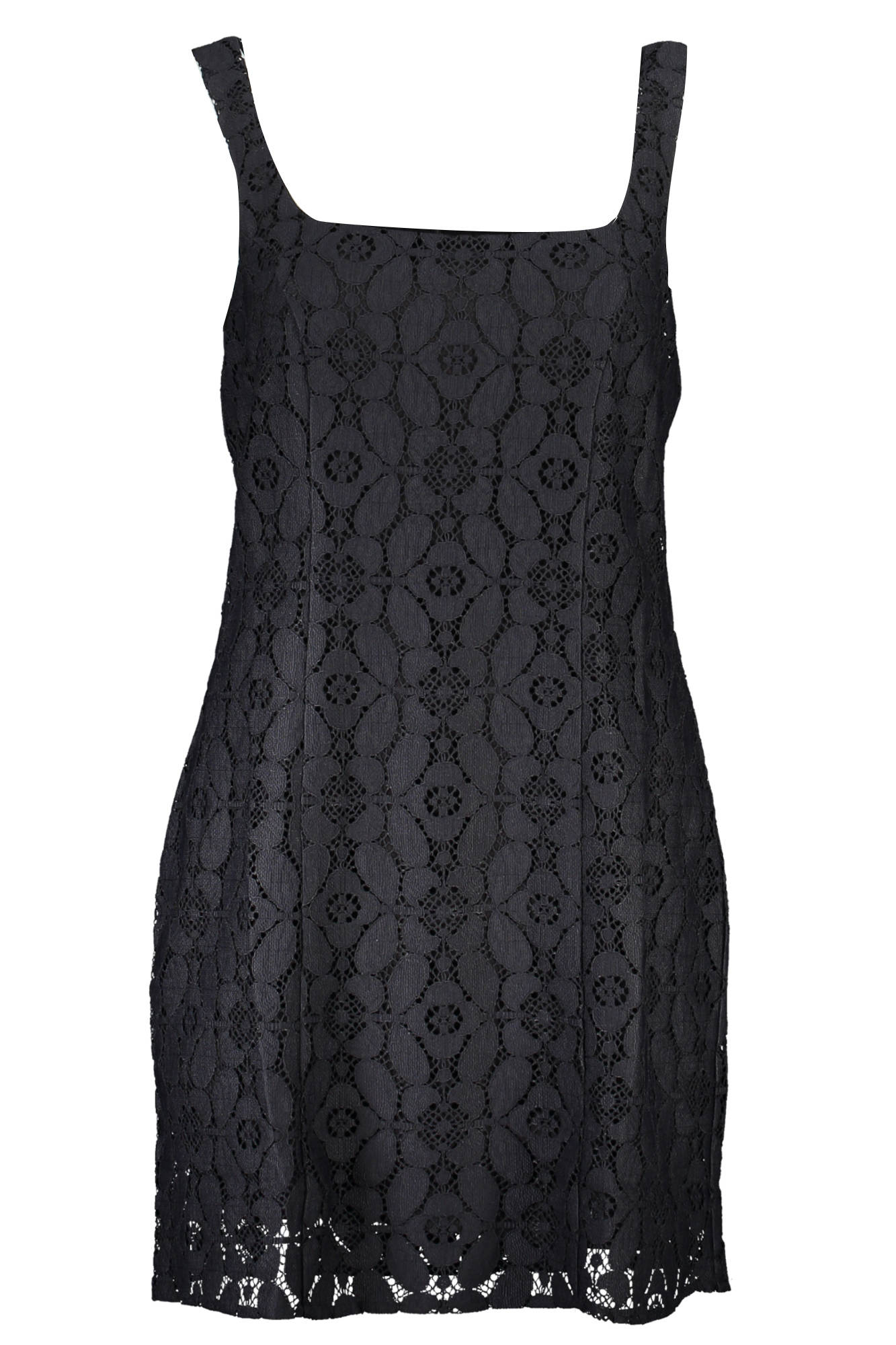 DESIGUAL BLACK WOMAN SHORT DRESS