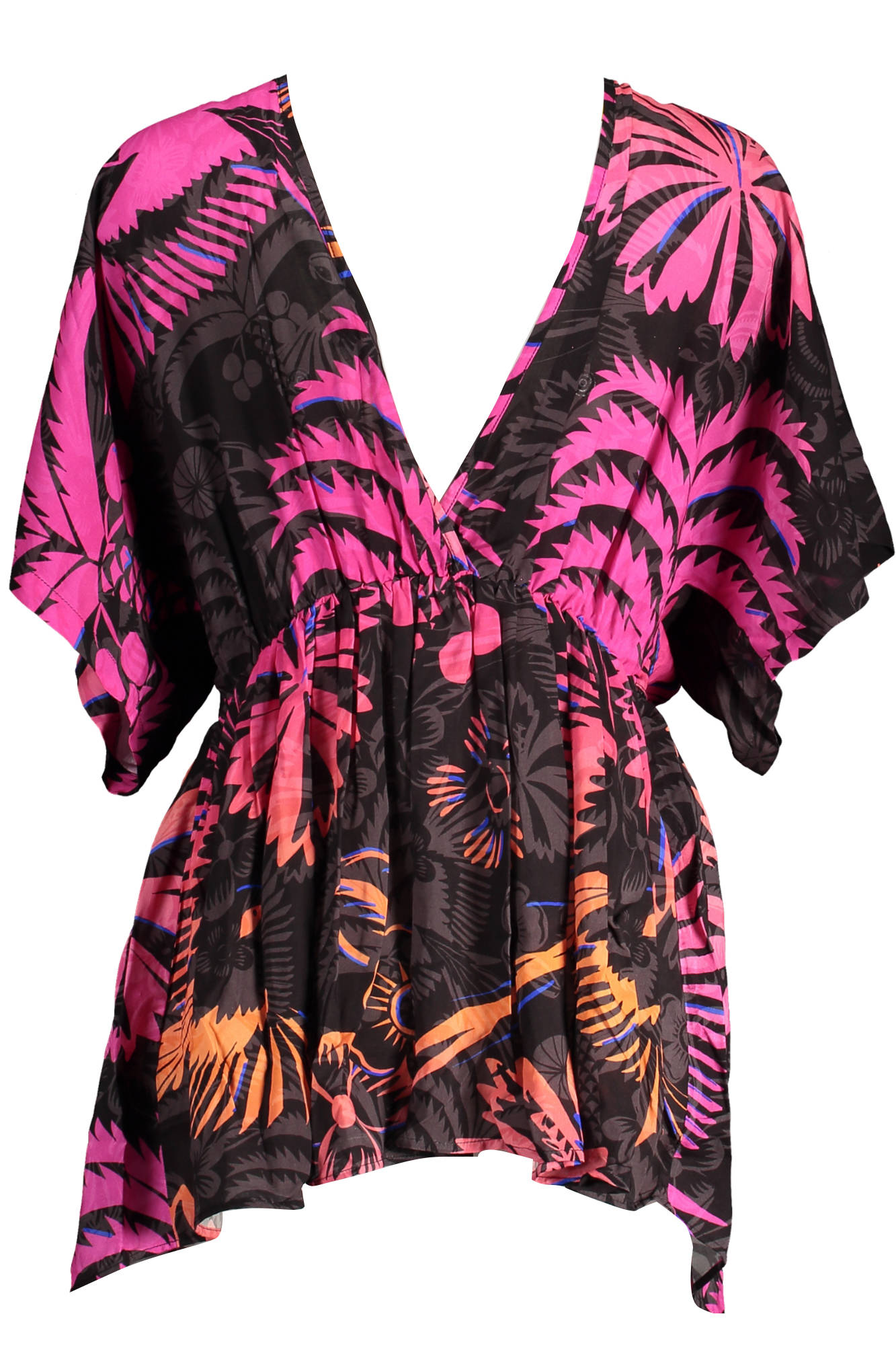 DESIGUAL BLACK WOMAN SHORT DRESS