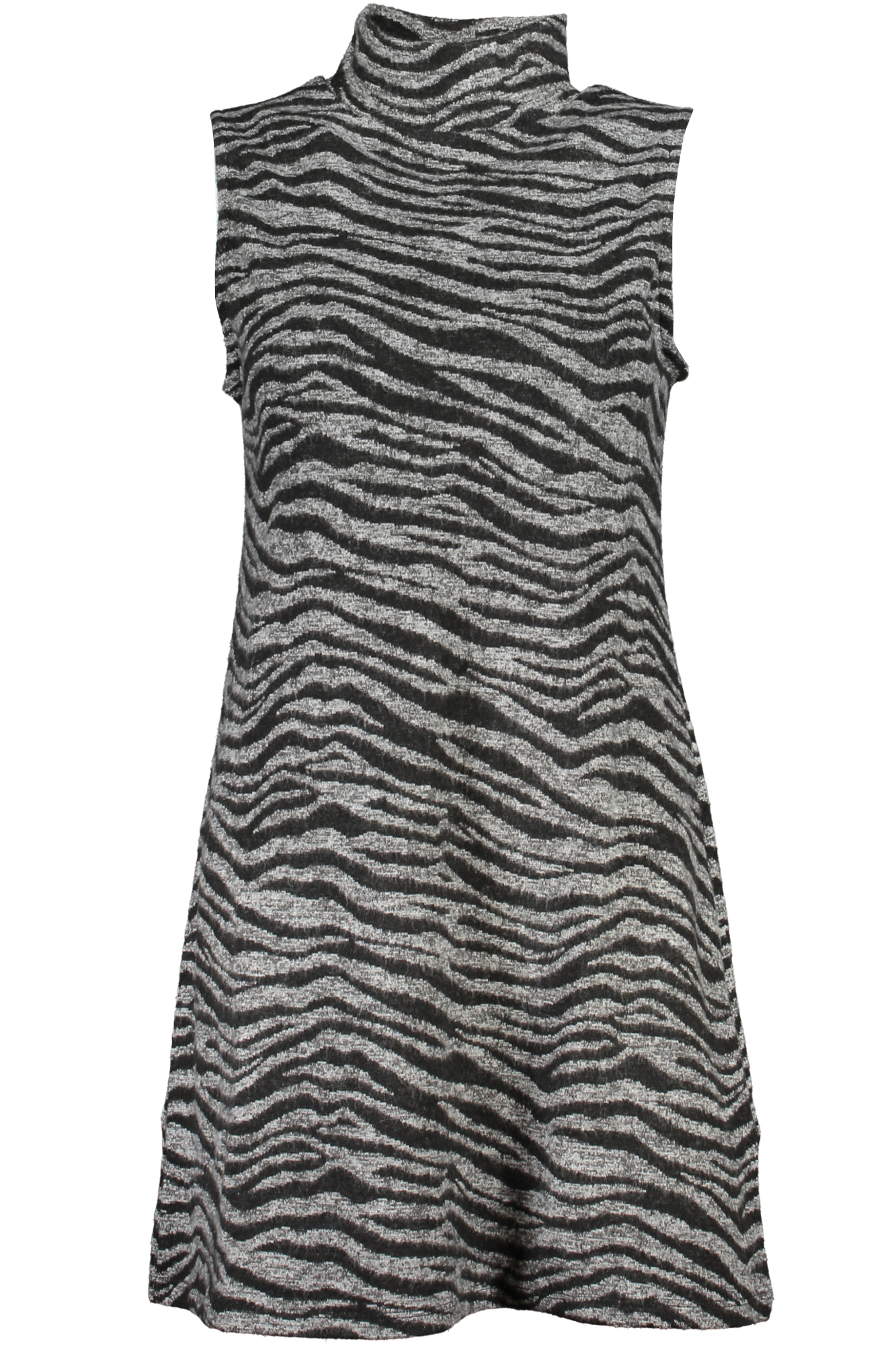 DESIGUAL BLACK WOMEN'S SHORT DRESS