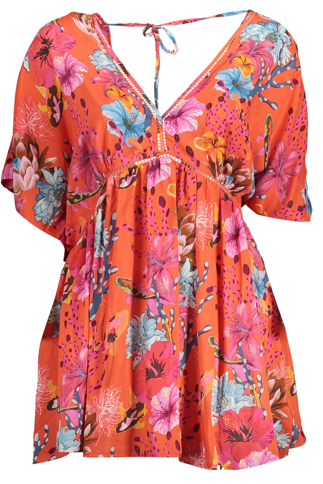 DESIGUAL RED WOMAN SHORT DRESS