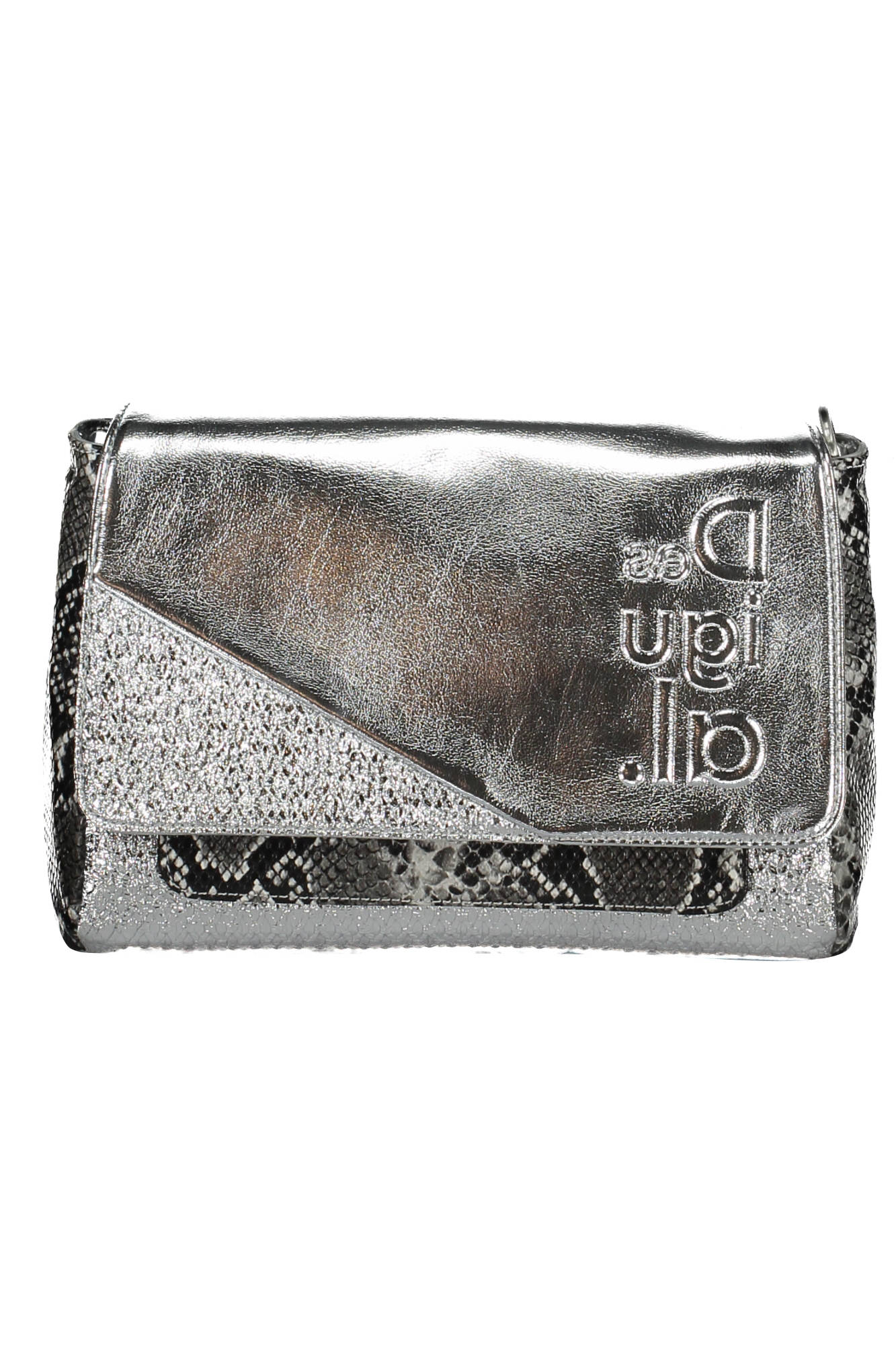 DESIGUAL SILVER WOMEN'S BAG