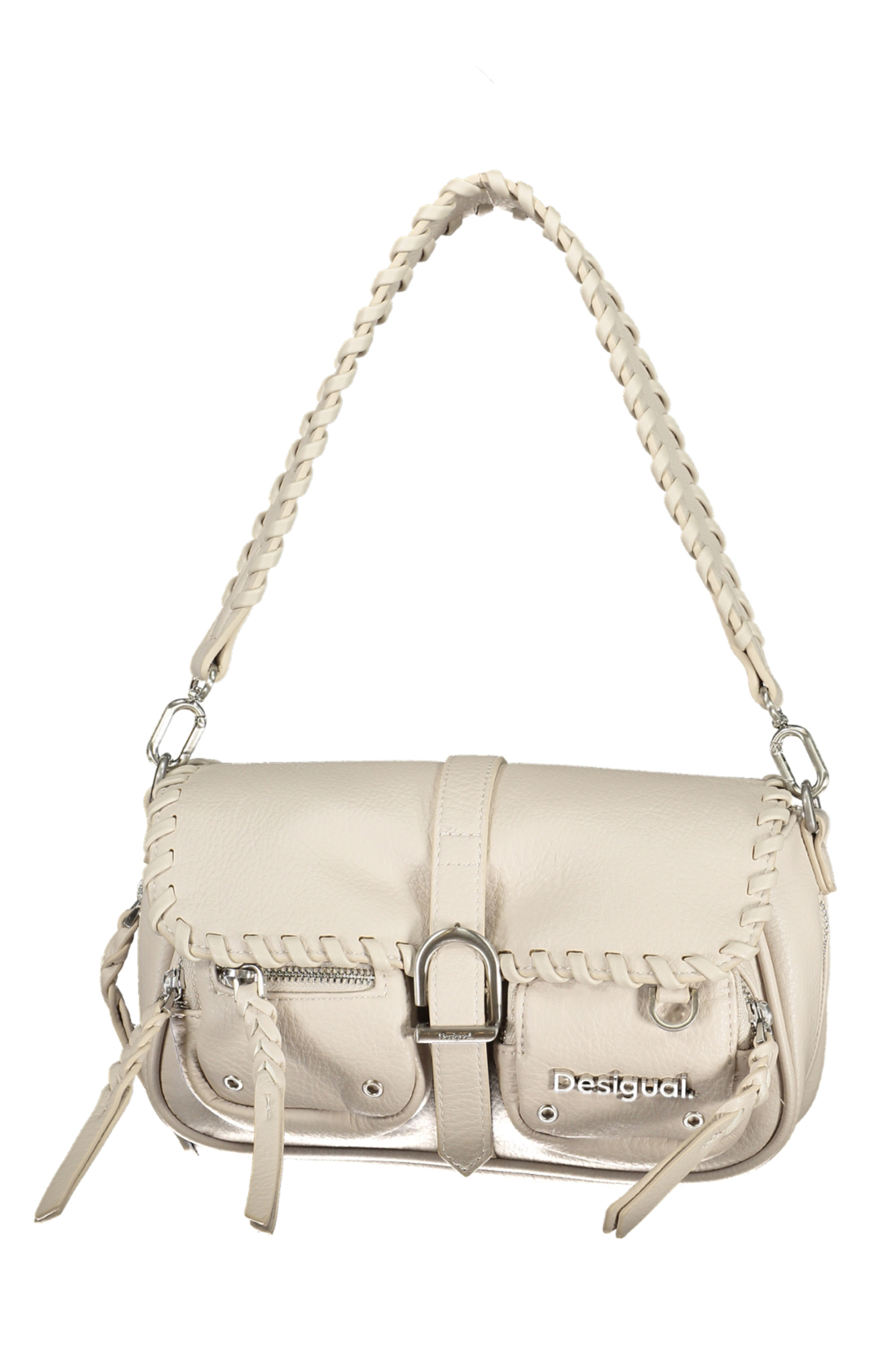 DESIGUAL WHITE WOMEN'S BAG