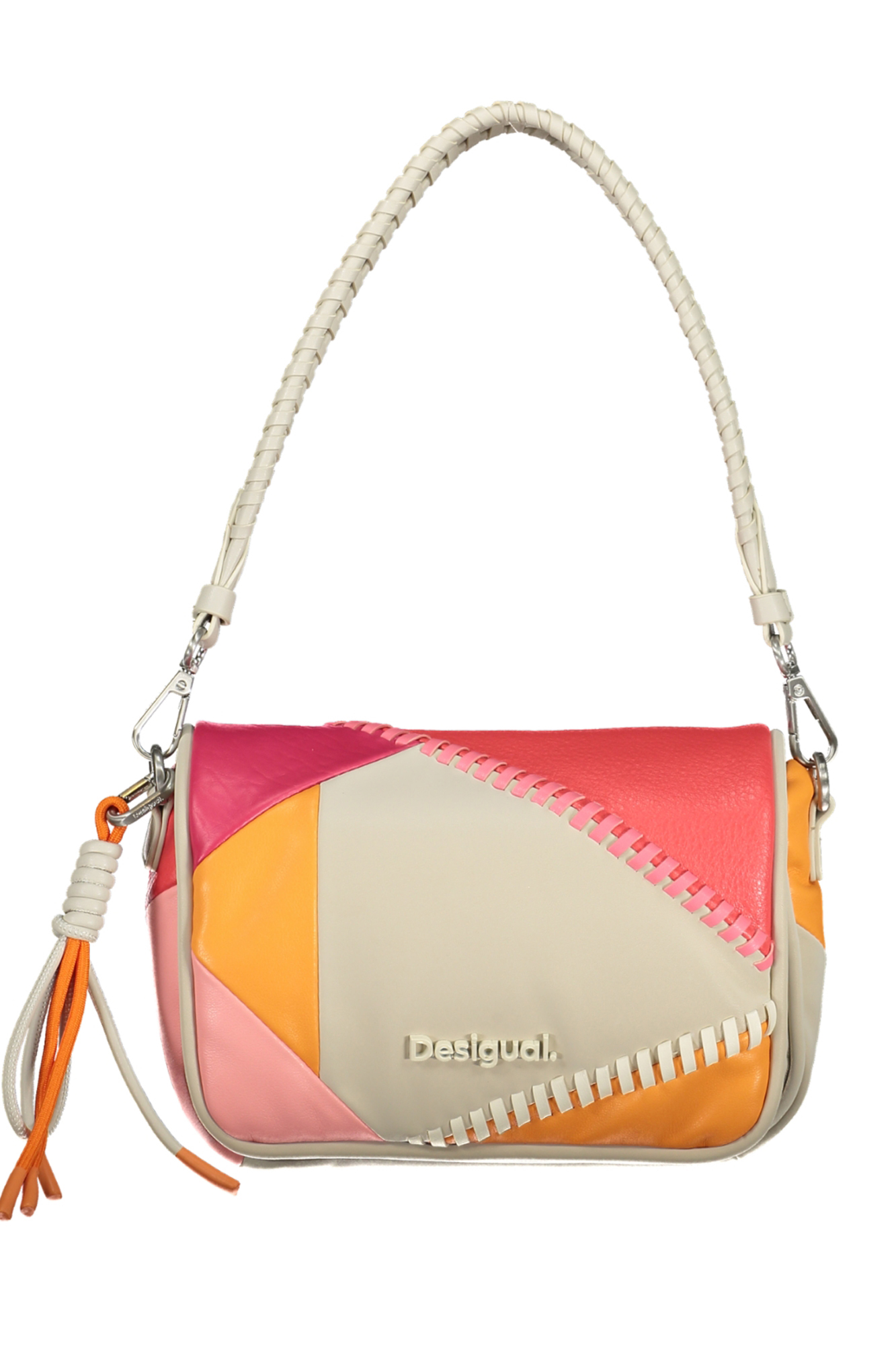 DESIGUAL WHITE WOMEN'S BAG