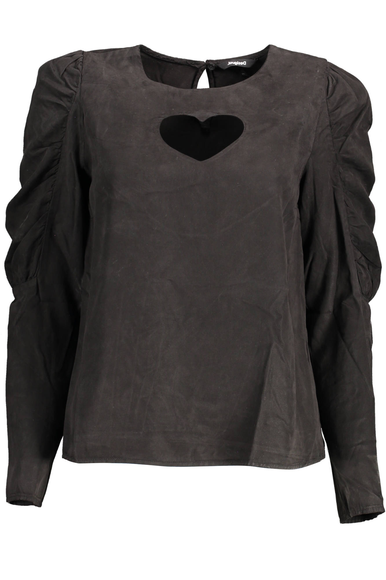 DESIGUAL LONG SLEEVE SHIRT WOMAN BLACK