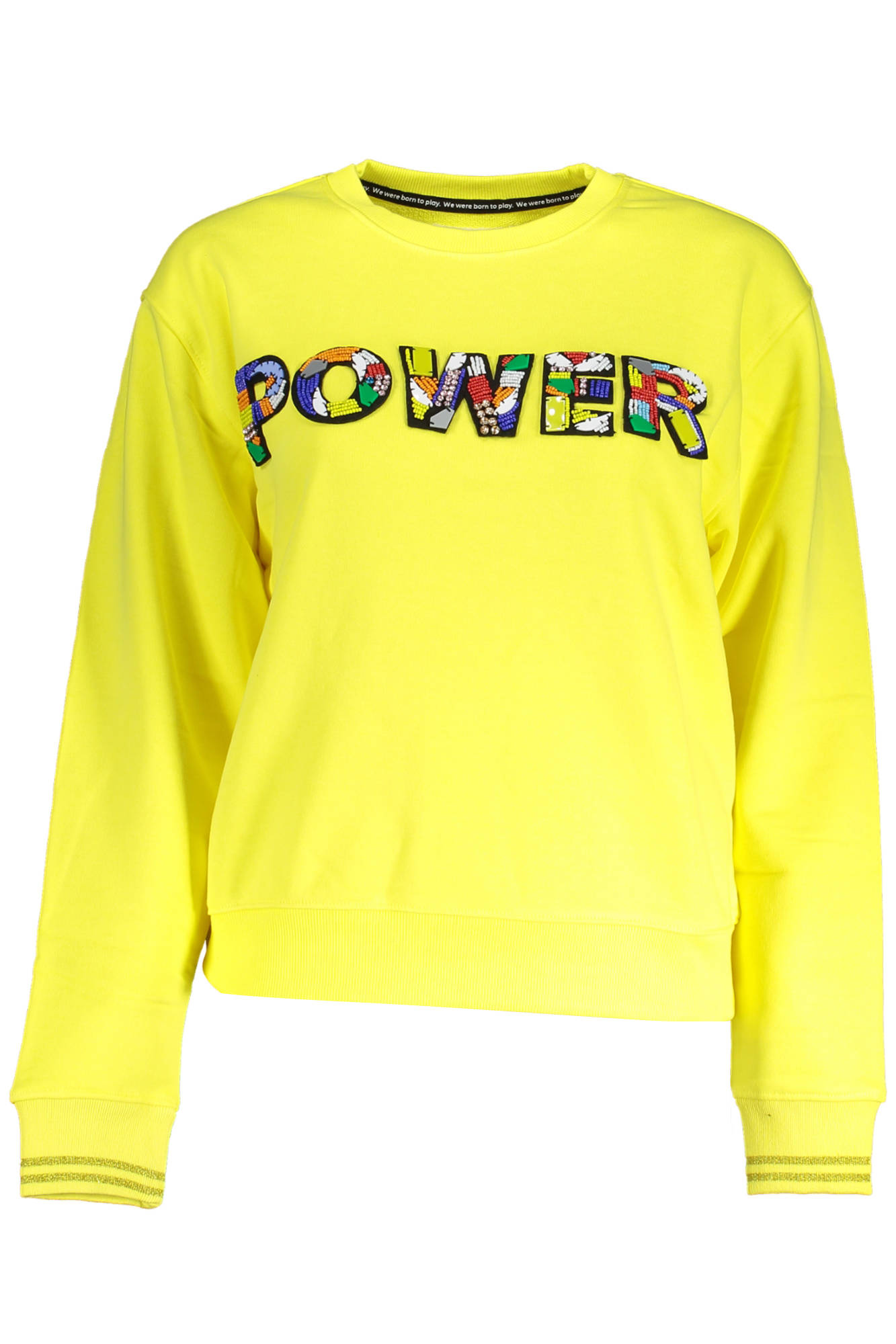 DESIGUAL SWEATSHIRT WITHOUT ZIP WOMAN YELLOW