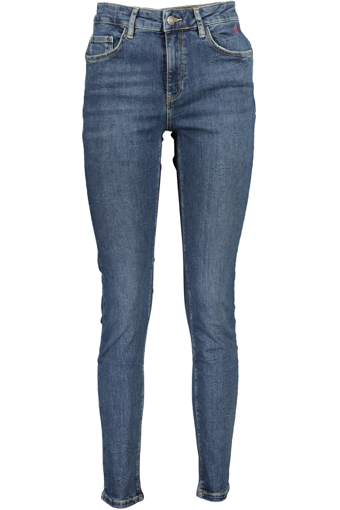 DESIGUAL WOMEN'S DENIM JEANS BLUE