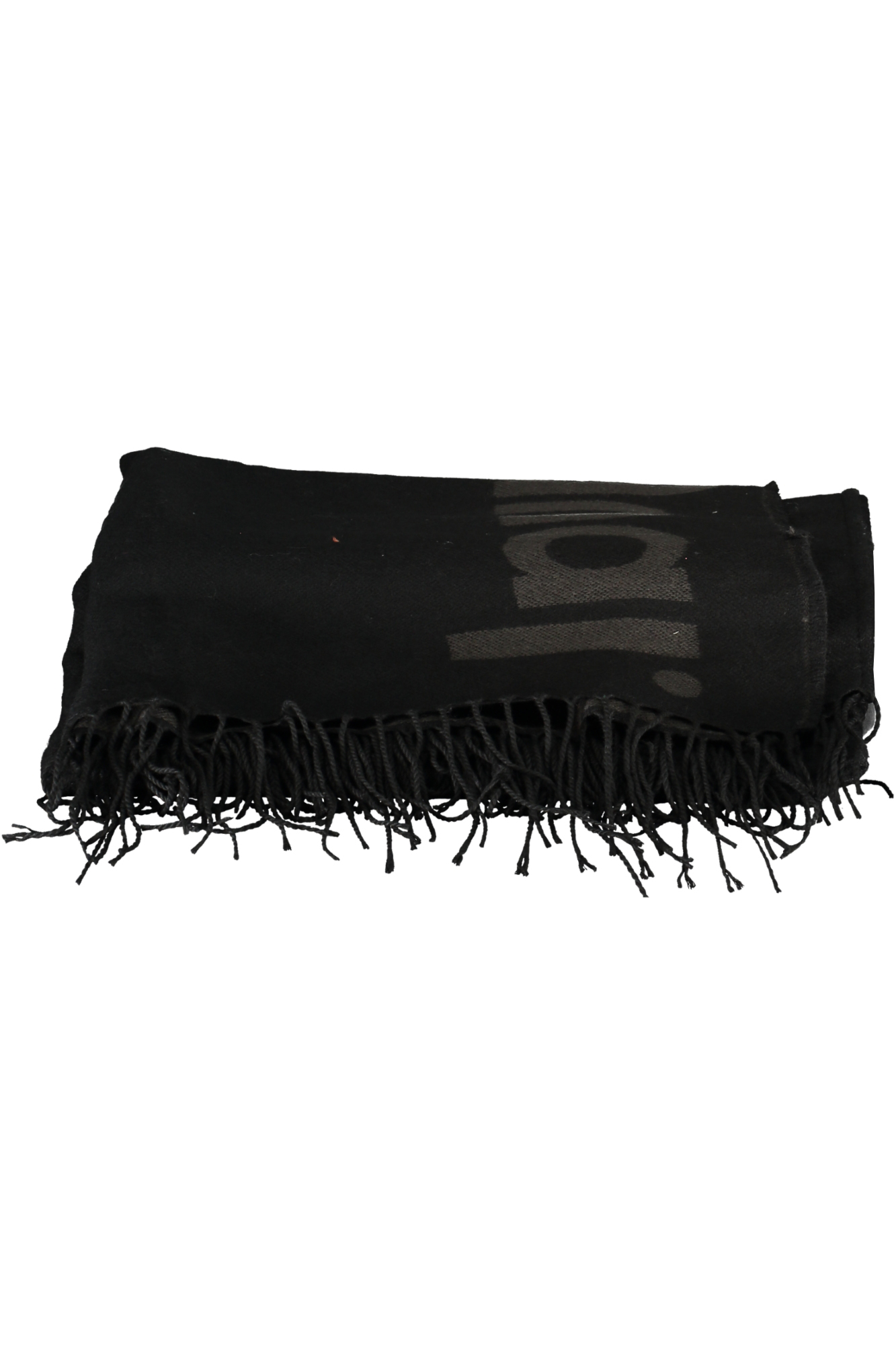 DESIGUAL BLACK WOMEN'S PONCHO